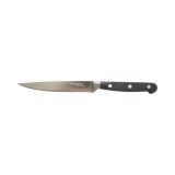 Cutit utilitar profesional 13cm, lama otel 5Cr15MoV, maner ABS negru Breckner Germany