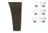 Segment reparatie aripa spate Peugeot Boxer, Fiat Ducato 1994-2006,Scurt Partea Dreapta, Spate, lungime 128 mm , 275 mm , model scurt, in fata rotii, Rapid