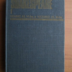 WILLIAM SHAKESPEARE - OPERE COMPLETE volumul 1 (1982, editie cartonata)