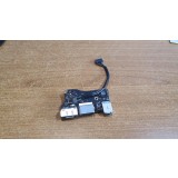 Apple Macbook Air 13 A1369 2011 DC Power USB Audio Board mit Kabel 820-2861-A