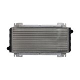 Radiator racire Ford Fiesta, 08.1983-04.1989, Motorizare 1.0 33kw; 1, 1 39kw Benzina, cutie Manuala, dimensiune 495x233x22mm, Cu lipire fagure mecani, Rapid