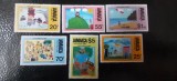 Jamaica-Craciun 1990-arta,desene de copii -serie completa nestampilate MNH(W 2), Nestampilat