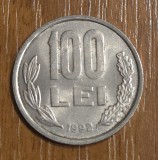 Cumpara ieftin 100 lei 1992, Rom&acirc;nia, cu 9 rotund