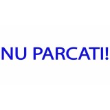 Sticker Indicator Nu Parcati - 100x15 cm