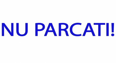 Sticker Indicator Nu Parcati - 100x15 cm foto