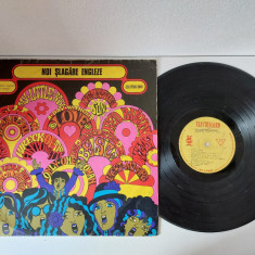 Noi Șlagăre Engleze, disc vinil compilatie rock scoasa de Electecord (1968)