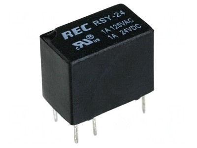 Releu Electromagnetic SPDT 24VDC 1A foto