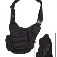 Geanta sling multifunctionala Mil-Tec Negru