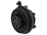 Conector Circular Soclu Mamă 6 PIN 5A 277V IP68/IP69K BULGIN PXV0738/S