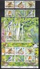 Jersey 2009 - Păsări c&acirc;ntătoare, Serie + Colita + Bloc, SET COMPLET, MNH, Nestampilat