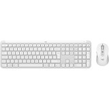 Kit Logitech Wireless Signature Slim MK950, 2.4GHz&amp;amp;Bluetooh, Easy-Switch, Flow, Alb