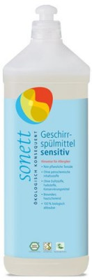 Detergent Ecologic pentru Spalat Vase Sensitive Sonett 1L foto