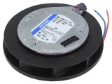 Ventilator DC Radial 12V/24V &Oslash;100x25mm 85m3/h 66dBA