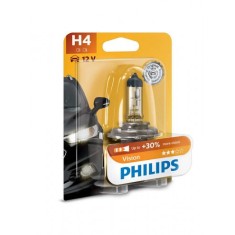 Bec auto Philips H4 Vision +30% 12V 55W