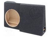 Carcasă difuzor MDF melanj negru 250mm VW 12l BASSER