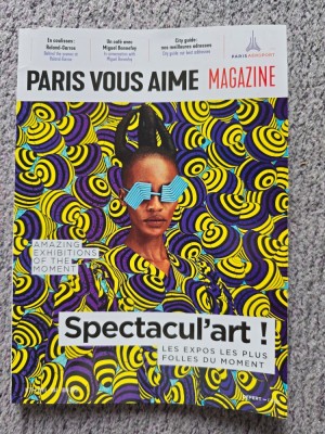 Revista Paris Vous Aime nr 21, Aprilie - Iunie 2025, 170 pagini, stare foarte buna, in lb franceza, din culisele Roland-Garros foto