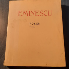 Mihai Eminescu Poezii editie omagiala a Municipiului Bucuresti 1995