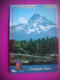 HOPCT 7829 COLUMBIA RIVER-MUNTELE HOOD=OREGON - -STAMPILOGRAFIE/FRANCATURA-SUA-AMERICA DE NORD -CIRCULATA, Printata