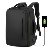 Rucsac multifunctional, Rezistent la apa, respirabil si spatios, cu Port de incarcare USB, smart casual pentru Business/ Calatorii si Laptop 15,6 inch, Visionhub