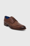 Wojas pantofi de piele barbati, culoarea maro, 1005752