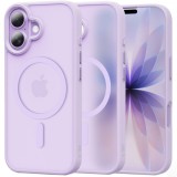 Husa MagSafe pentru Apple iPhone 17, Tech-Protect, Magmat, Mov Mata