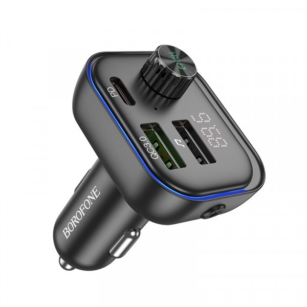 Modulator FM Bluetooth Borofone BC54, 2 x USB-A - 1 x USB-C