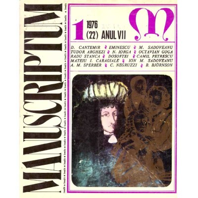 colectiv - Manuscriptum - 1/1976 (22) Anul VII - - 136514 foto