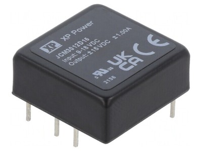 Convertor DC/DC 30W 9-18V la 15V/-15V THT foto