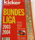 Revista fotbal - KICKER - BUNDESLIGA 2003-2004