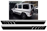 Stickere Laterale Negru Mat Mercedes G-Class W463 (1989-2017) Performance AutoTuning, KITT