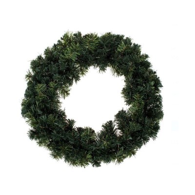 Coronita decorativa de Craciun cu beduri LED, 70 cm foto