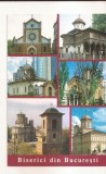 RF113 - Carte Postala - Biserici din Bucuresti, necirculata