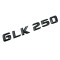 Emblema GLK 250 Negru, pentru spate portbagaj Mercedes