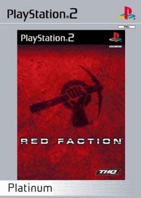 Joc PS2 RED FACTION Platinum PlayStation 2 de colectie retro foto