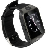 Cumpara ieftin Ceas Smartwatch iUni DZ09, BT, Camera 1.3MP, 1.54 Inch, Negru