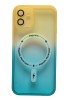 Huse silicon cu incarcare wireless pentru Iphone 12 Portocaliu, Carcasa