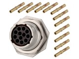 Conector Circular RT360 Mamă Crimpat 12 PIN 13A