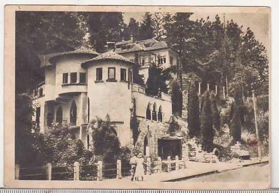 bnk cp Calimanesti - Casa de odihna CCS - uzata 1955 - Libraria noastra