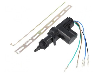 Servomotor 12VDC 4A pentru sistem &amp;icirc;nchidere centralizată cu cablu x5 5,5kg foto