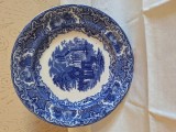 2 Farfurii ceramica, de colectie, Anglia (GEORGE JONES &amp; SONS)