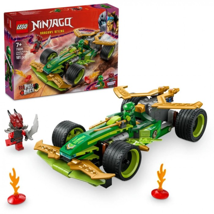 MASINA DE CURSE PULL-BACK A LUI LLOYD, LEGO 71828
