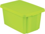 Cutie de depozitare cu capac Curver Essentials 45L, verde, 57x40x30 cm