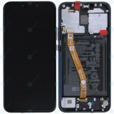 Huawei Mate 20 Lite (SNE-LX1 SNE-L21) Capac frontal al modulului de afișare + LCD + digitizer + baterie albastru safir 02352GTT 02352DFJ 02352DKM