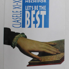 LET 'S BE THE BEST by CRISTINA NECHIFOR , 2001 , DEDICATIE *