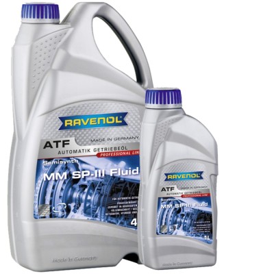 Pachet 5 litri ulei Ravenol ATF MM SP-III Fluid pentru transmisie automata foto