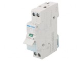 Separator-&Icirc;ntrerupător 2 Poli pentru Șină DIN 16A 230VAC