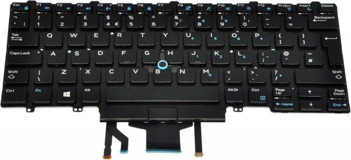 TASTATURA LAPTOP DELL LATITUDE ; layout: UK; &amp;quot;K9V28&amp;quot; NOU