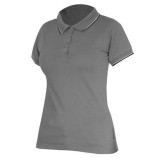 Tricou bumbac polo dama gri - l lahti pro