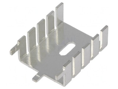 Radiator Extrudat U Argintiu 30x25.4x12.7mm TO220 foto
