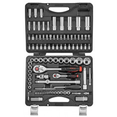 Trusa Chei Tubulare cu Clichet 1/2 Force Tools, 94 buc